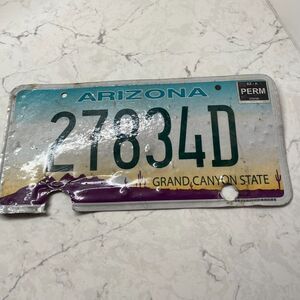 Arizona Grand Canyon State US Vehicle Registration Metal License Plate